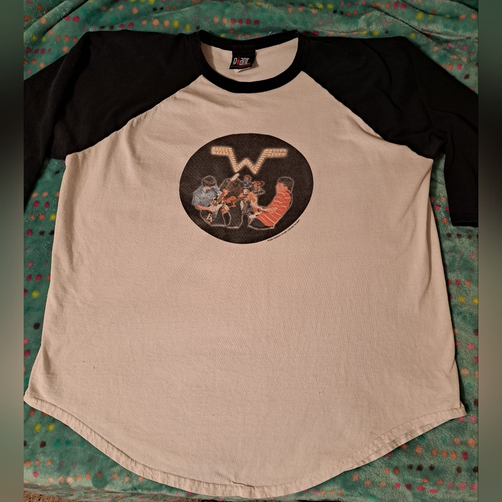 Vintage 2000 Weezer tour baseball tee.  XL. Giant tag